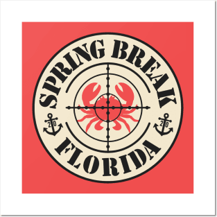 Spring Break Florida Posters and Art